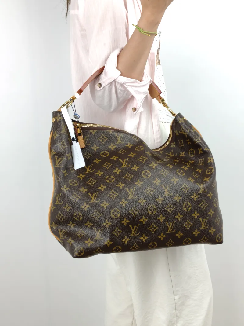 Louis Vuitton Shoulder Bag sully Shoulder Bag Monogram PVC Medium 35 × 14 × 31 cm — on-model view 2 of 3