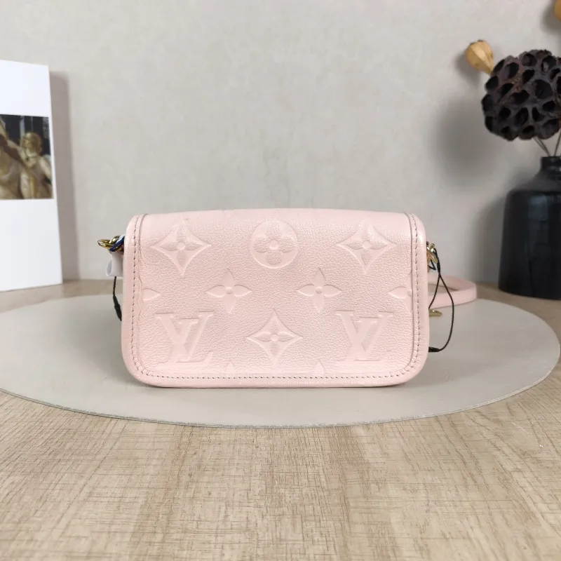 Louis Vuitton Crossbody Bag Diane Baguette Bag Empreinte Embossed Calfskin Monogramnano19 × 6 × 10.5 cm — cover view 3 of 6
