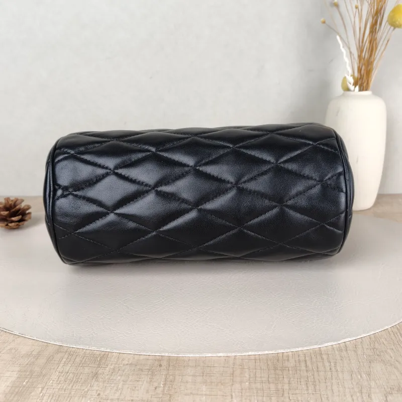SAINT LAURENT Shoulder Bag Sade Black Lambskin Small24 × 12 × 12 cm — cover view 3 of 5