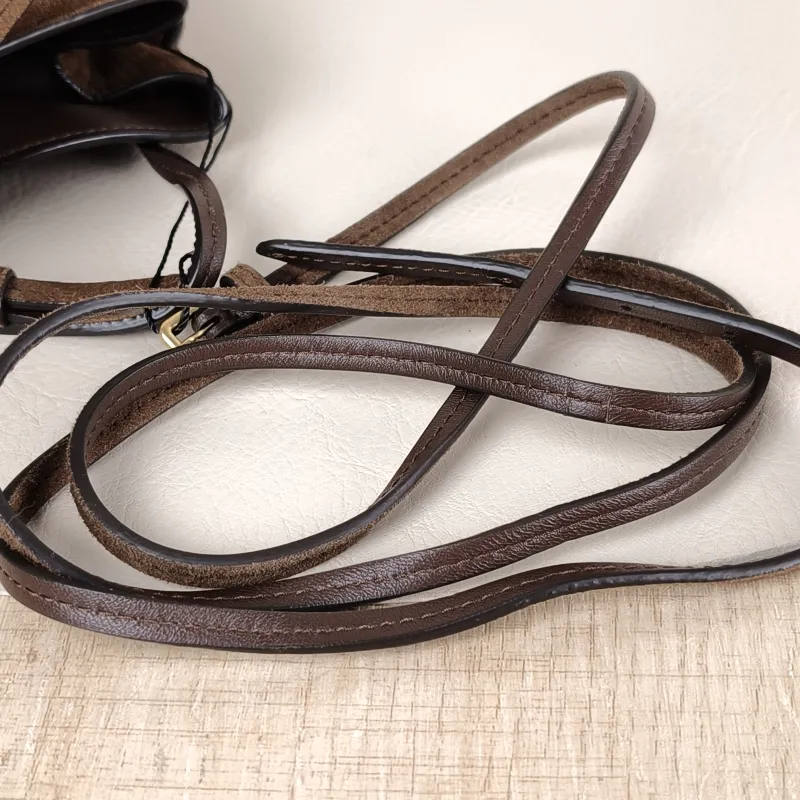 Miumiu Crossbody Bag logo Suede One Size 15 × 7 × 17 cm — detail view 8 of 11