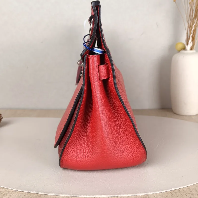 Hermès Crossbody Bag Jypsiere 28S5 Taurillon Clemence TC Calfskin Small28 × 12.5 × 23.5 cm — detail view 5 of 13