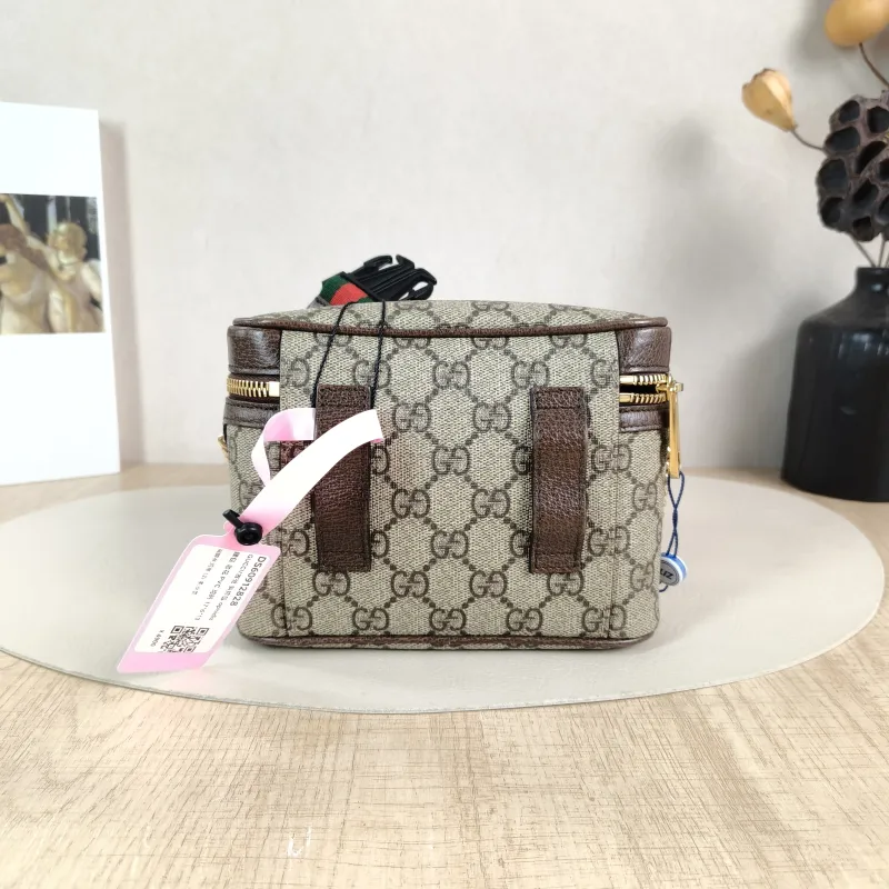 GUCCI Crossbody Bag ophidia Belt Bag Monogram PVC One Size 17 × 6 × 13 cm — cover view 2 of 6