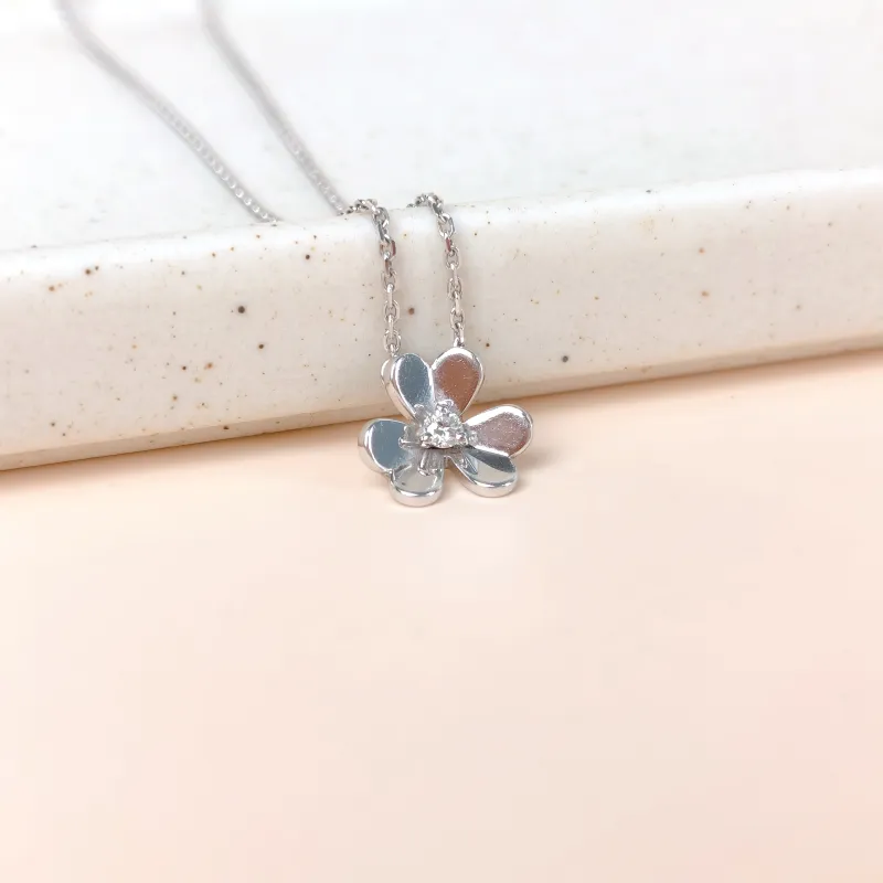 Van Cleef & Arpels Necklace Frivole Collection Necklace White Gold Diamond18KW hite Gold Mini 1.1 × 1 × 39 cm — cover view 9 of 9