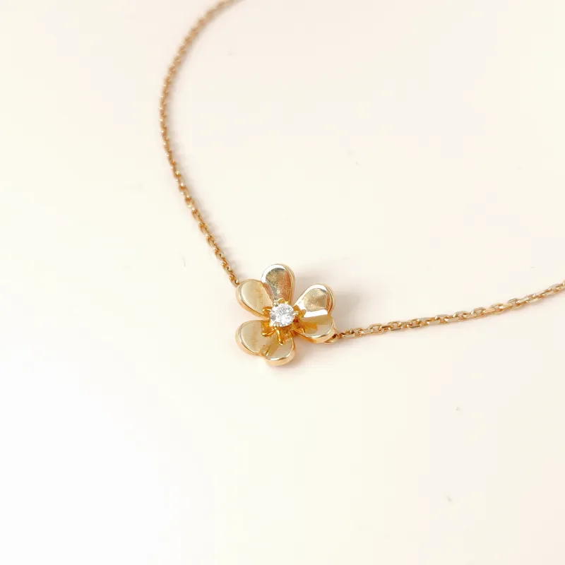 Van Cleef & Arpels Bracelet Frivole Yellow Gold 18KY ellow Gold Diamond Mini 16.5cm — cover view 6 of 9