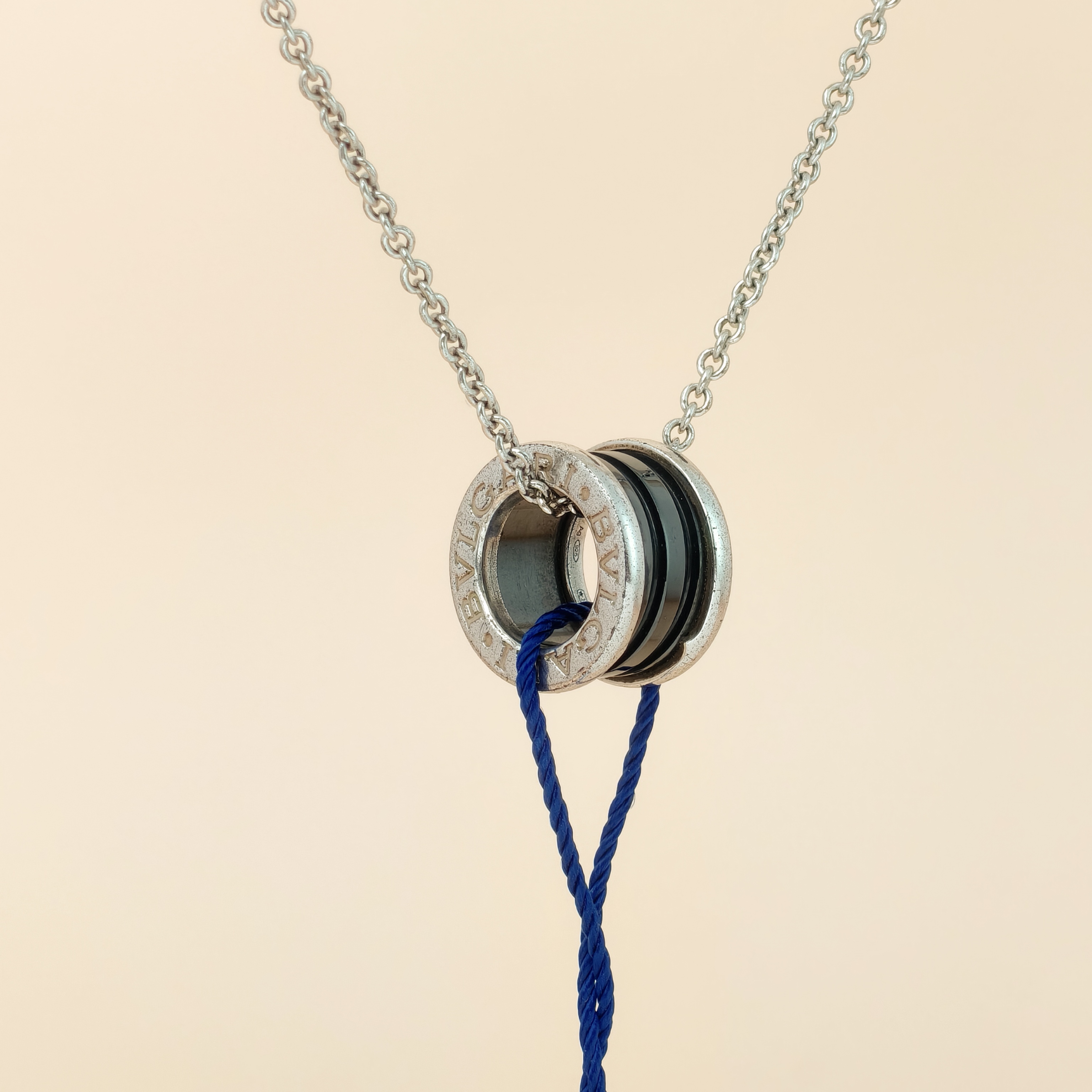 Bvlgari Necklace B.zero1Collection Edition 925 One Size Pendant1.5cm 47cm — cover view 8 of 10