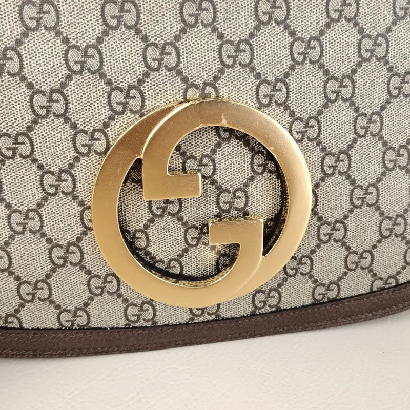 GUCCI Shoulder Bag Blondie Top Handle Bag Monogram PVC Medium29 × 7 × 22 cm — detail view 11 of 14