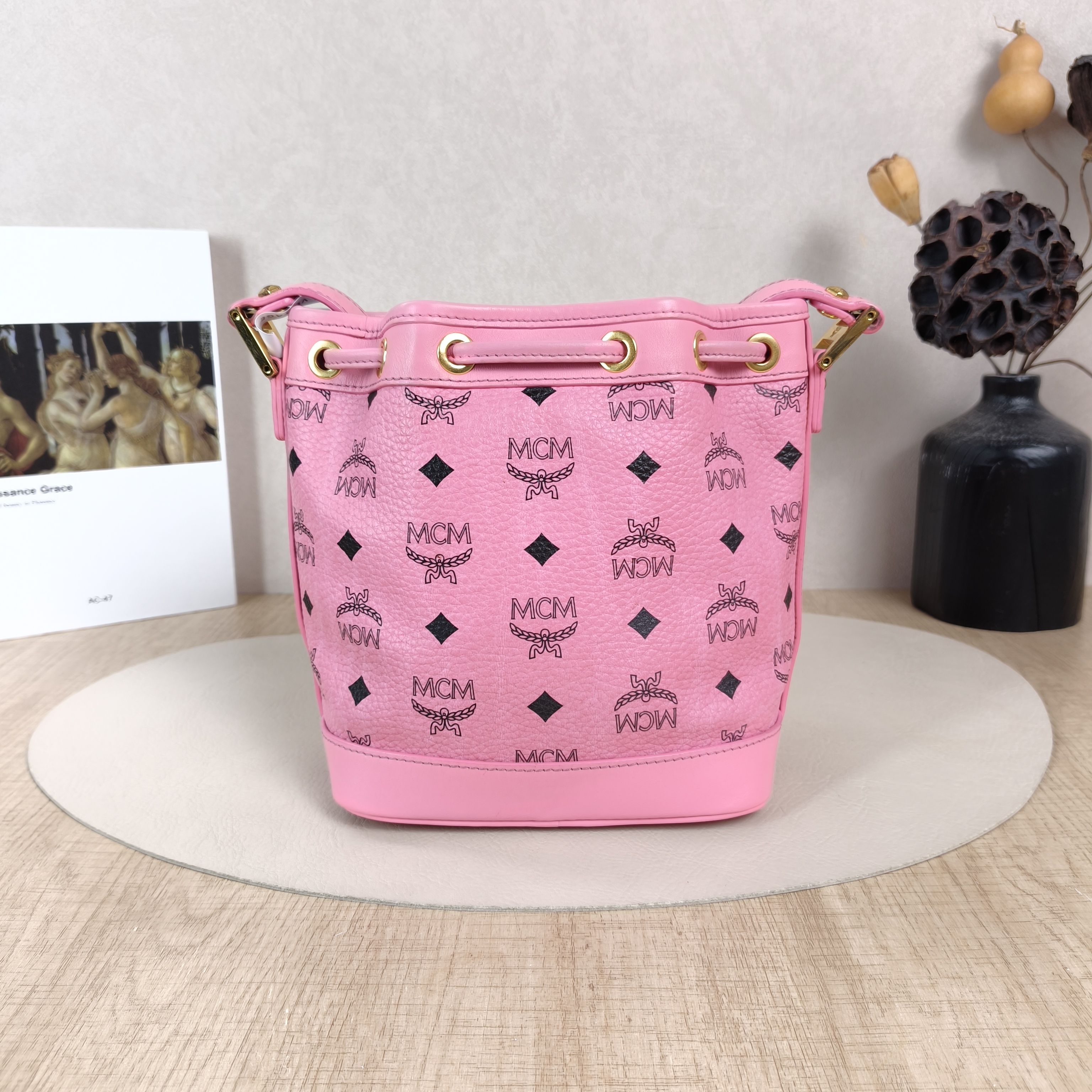 MCM Crossbody Bag Crossbody Bag Pink One Size17 × 11 × 20 cm — cover view 2 of 5