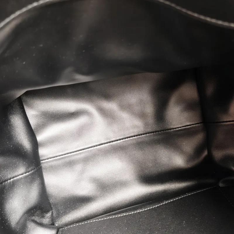 DIOR Top Handle Bag TOUJOURS Edition Black Calfskin Medium 23 × 16 × 24 cm — detail view 9 of 11
