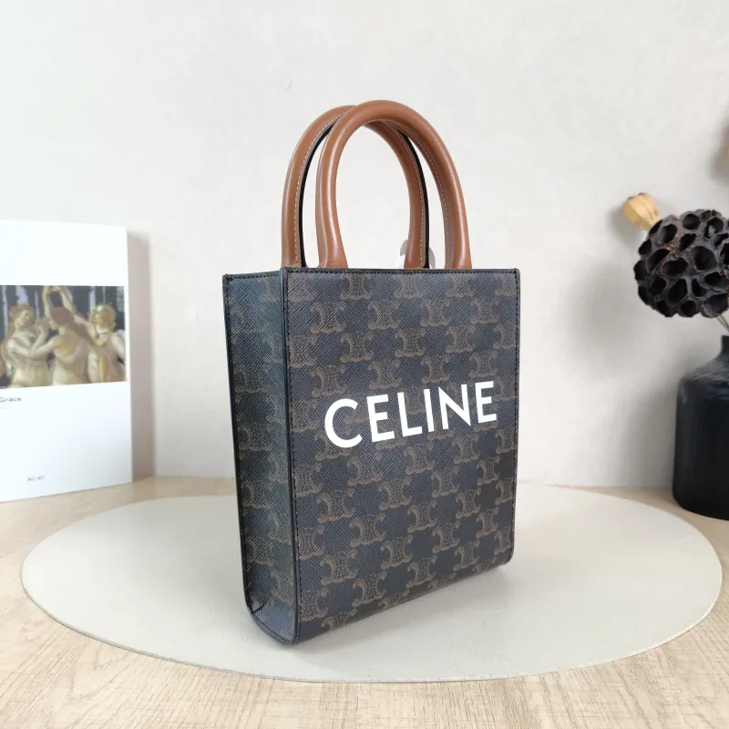 CELINE Crossbody Bag CABAS Mini Monogram PVC Mini 17 × 4 × 20.5 cm — cover view 6 of 6