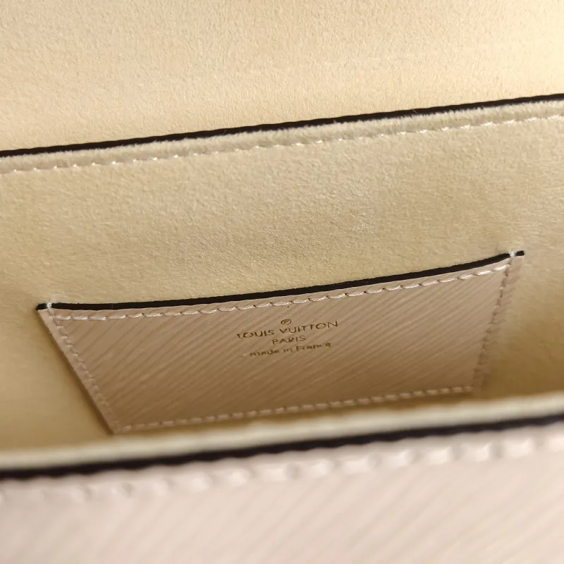 Louis Vuitton Crossbody Bag Twist White Epi Embossed Calfskin Medium 23 × 9.5 × 17 cm — detail view 5 of 10