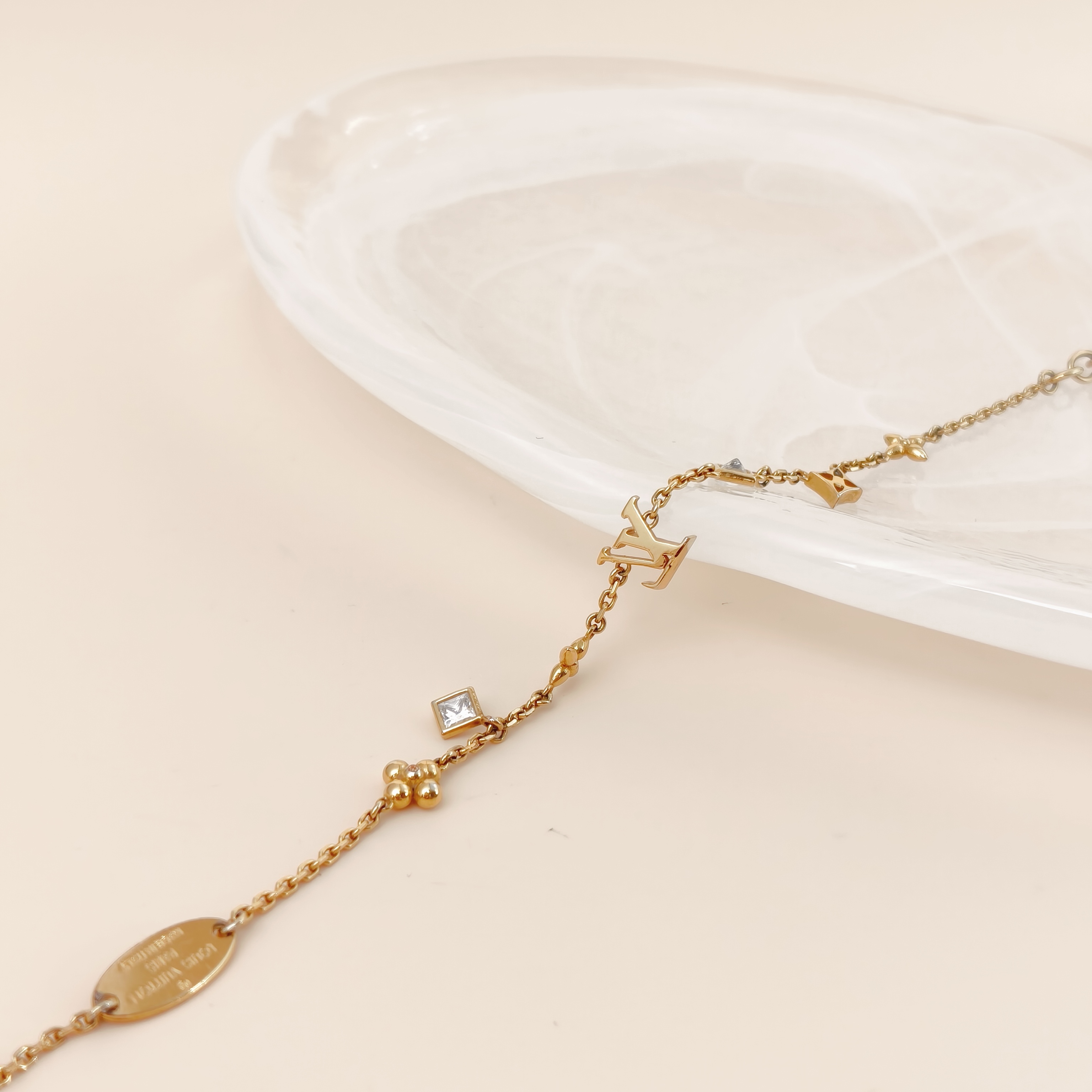 Louis Vuitton Bracelet Pendant Bracelet Gold One Size18cm — cover view 10 of 11