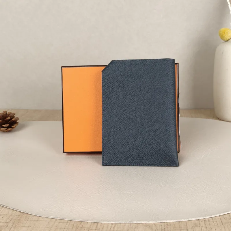 Hermès Wallet Wallet H0Gris Misty Epsom Calfskin 14*10 — cover view 9 of 10