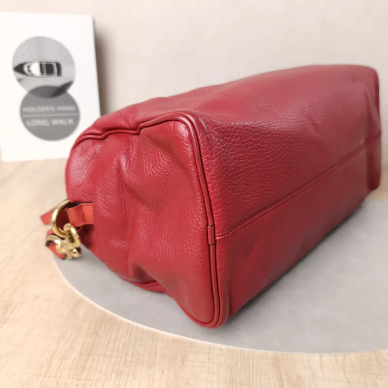 LOEWE Top Handle Bag Top Handle Bag Red Calfskin One Size34 × 16 × 18 cm — detail view 1 of 15