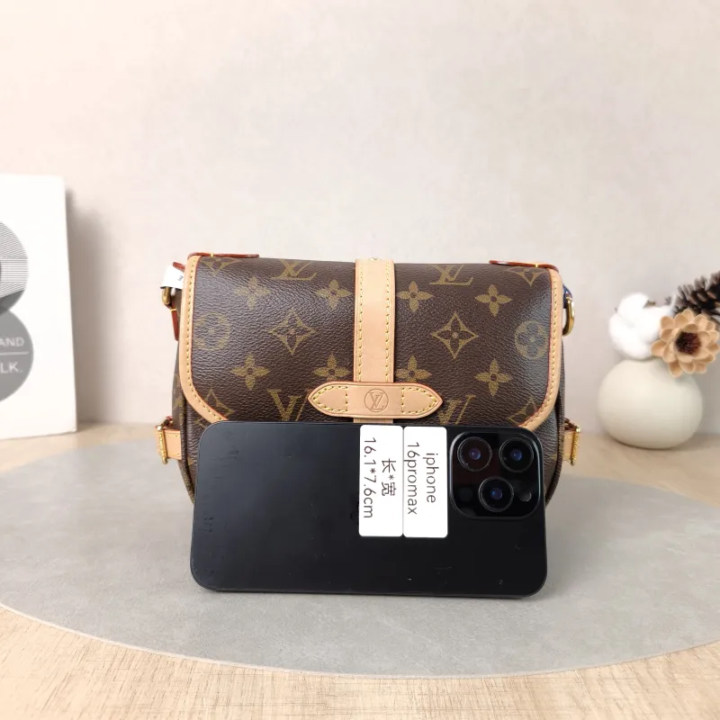 Louis Vuitton Crossbody Bag Saumur BB BB Monogram PVC BB 20 × 8 × 16 cm — cover view 6 of 6