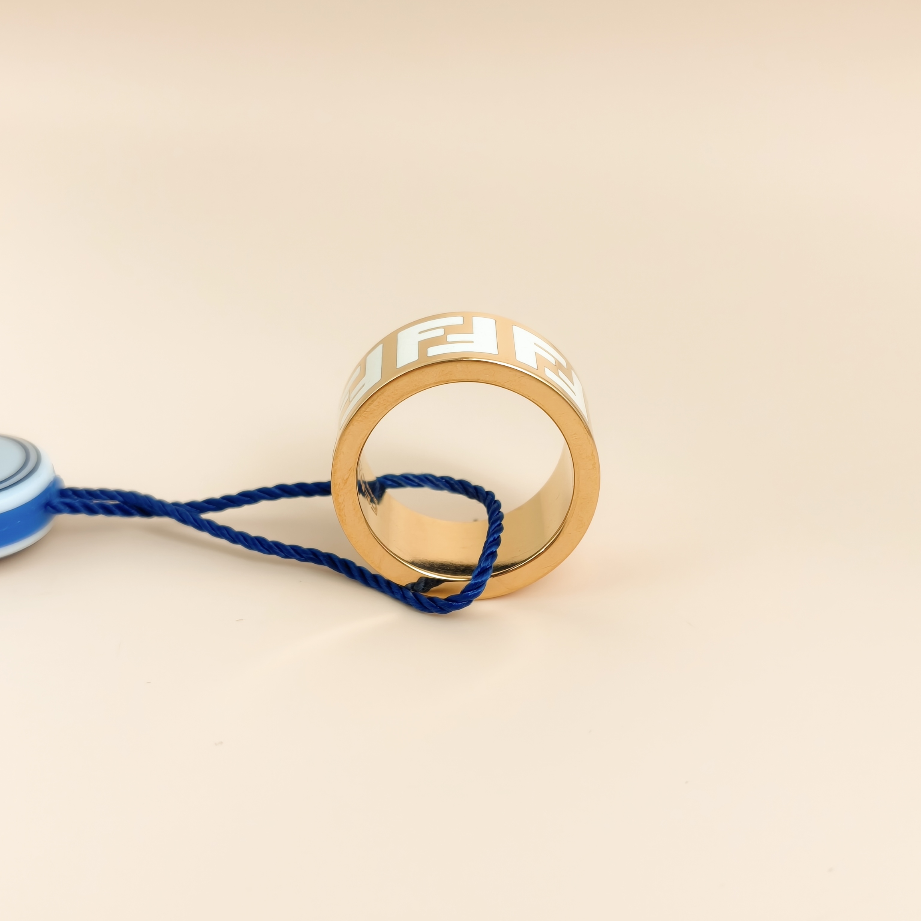 FENDI Ring FF Ring White Gold S 50-51 — cover view 8 of 8