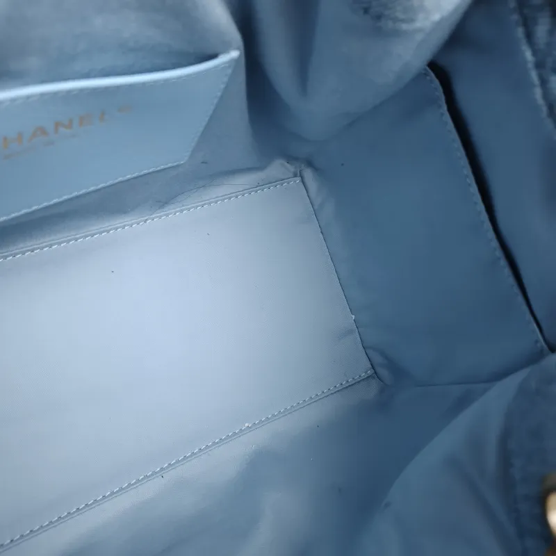 Chanel Shoulder Bag 25Bag Blue Small 26 × 14 × 30 cm — detail view 10 of 11