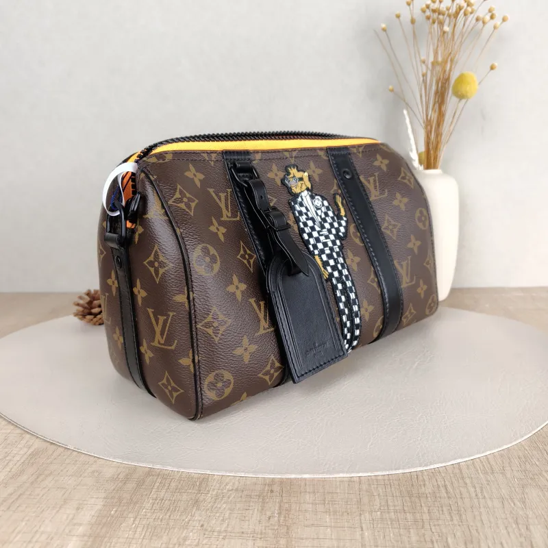 Louis Vuitton Crossbody Bag City Keepall Monogram PVC Medium27 × 13 × 17 cm — cover view 2 of 5