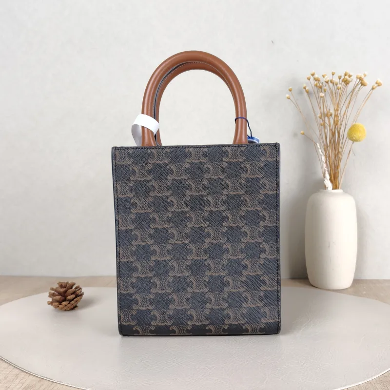 CELINE Crossbody Bag CABAS Mini Monogram PV Cmini17 × 4 × 20.5 cm — cover view 3 of 5
