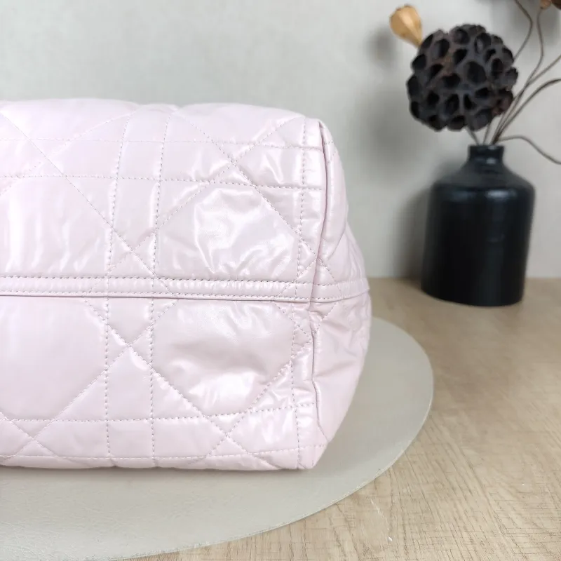 DIOR Top Handle Bag TOUJOURS Pink White Calfskin Medium28.5 × 17 × 21.5 cm — detail view 8 of 10