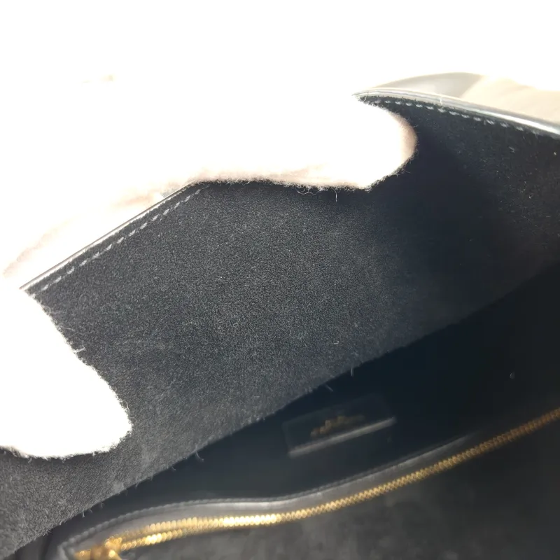 SAINT LAURENT Shoulder Bag LE 5 À 7 Hobo Black Calfskin Large30 × 13 × 31 cm — detail view 8 of 11