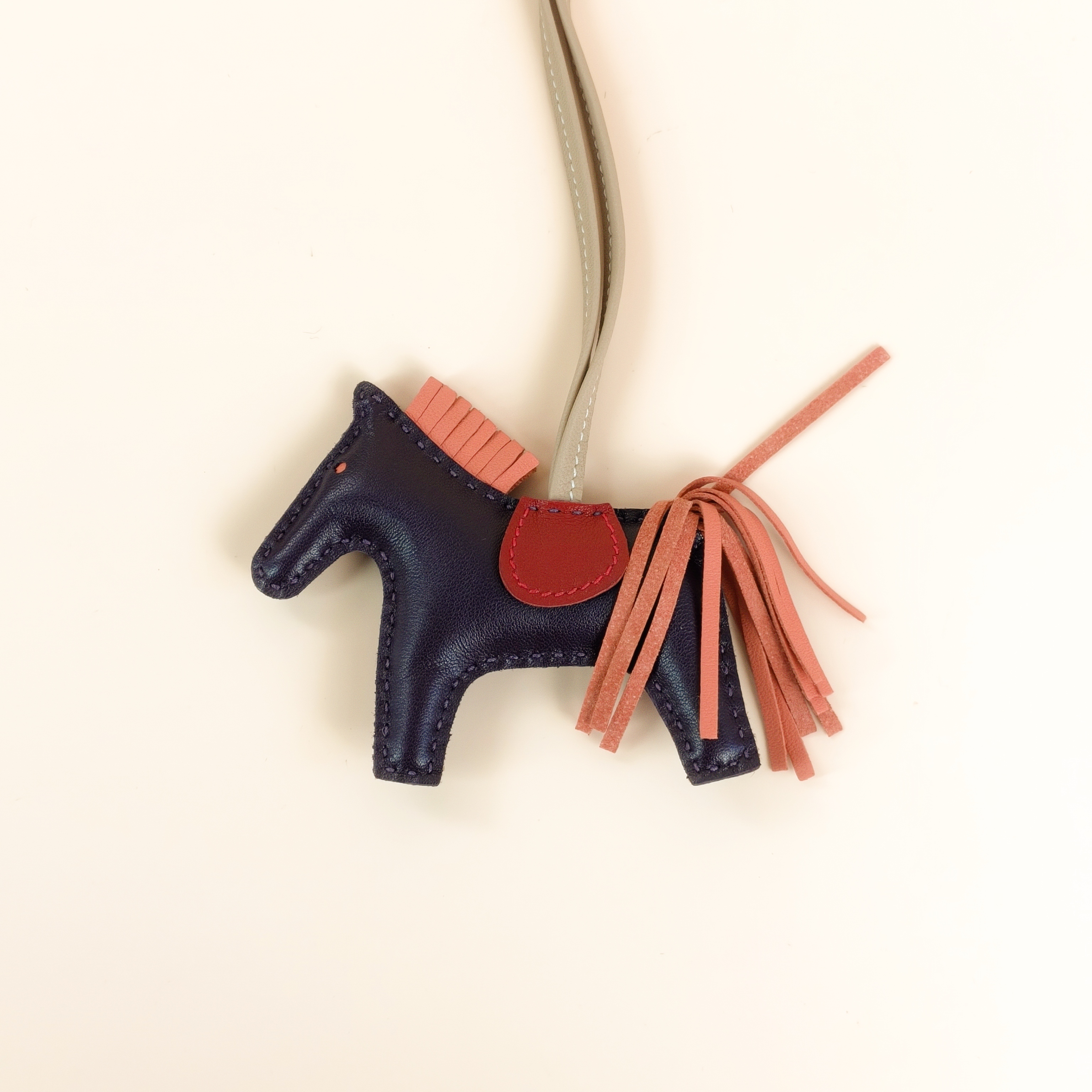Hermès Charm Charm Red Pink Small