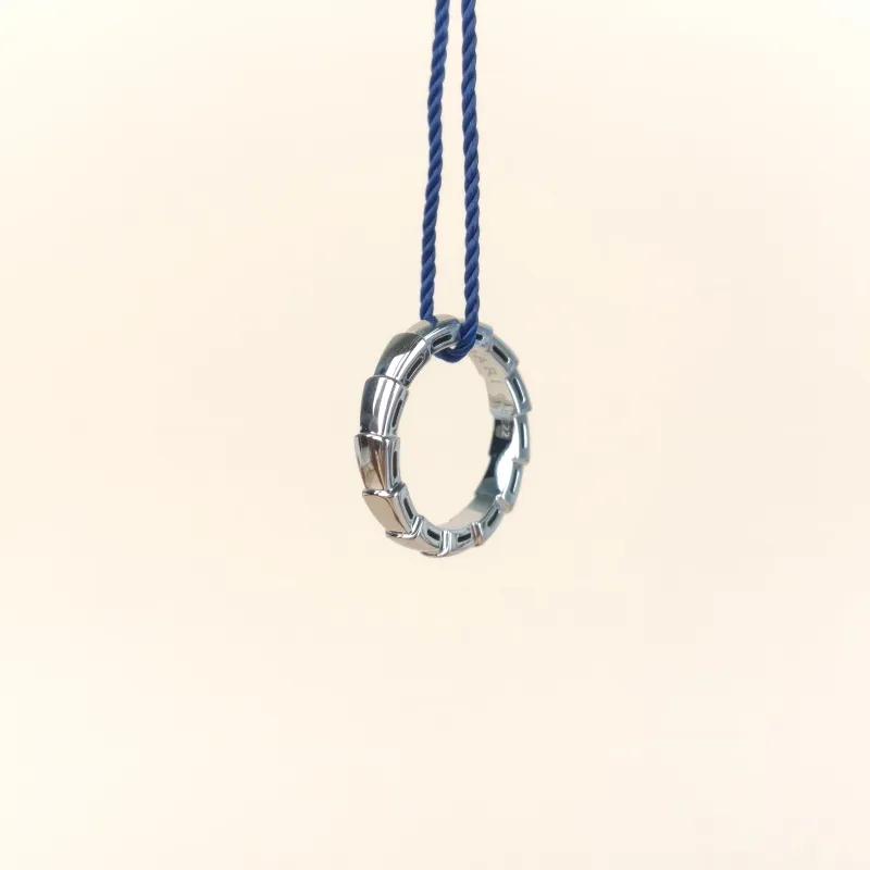 Bvlgari Jewelry · Serpenti Viper Collection Ring White Gold 18KW hite Gold 49 — cover view 10 of 10