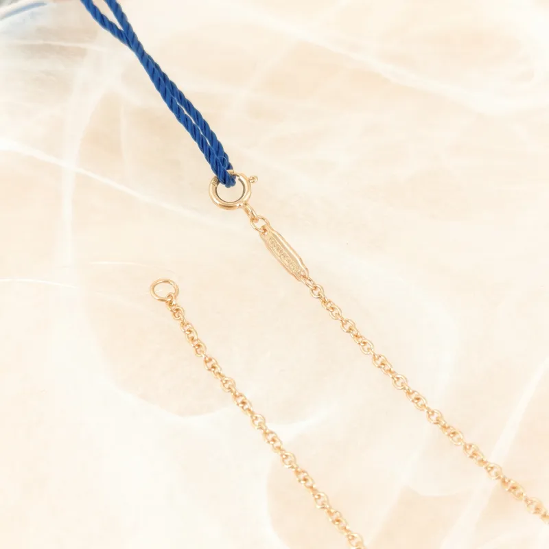 Tiffany&Co. Necklace Knot Collection Necklace Rose Gold Diamond18KR ose Gold Large 42cm — cover view 2 of 10