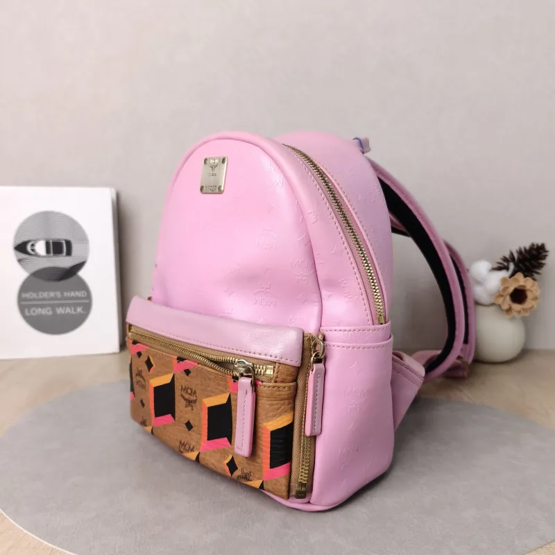 MCM Backpack Backpack Pink PVC One Size21 × 10 × 26 cm — cover view 5 of 5