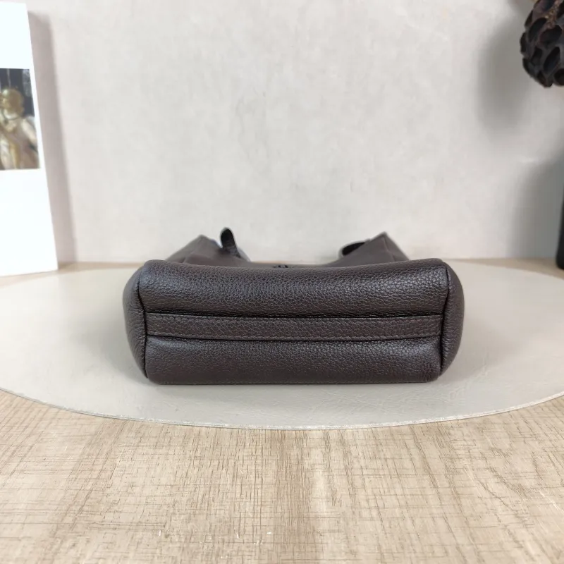 Miumiu Crossbody Bag logo Brown Calfskin One Size 16 × 7 × 17 cm — cover view 6 of 6