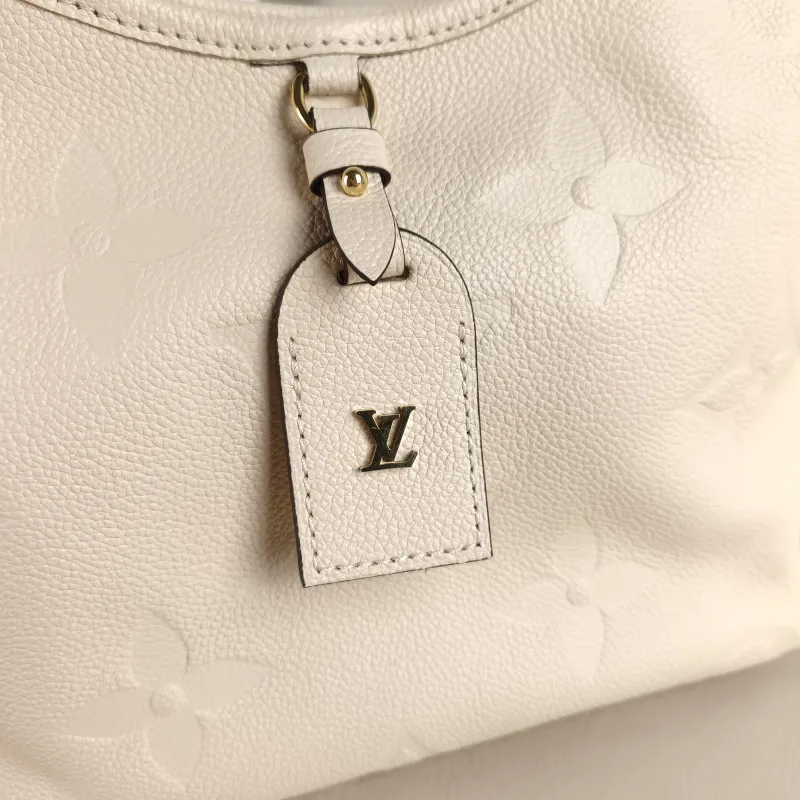 Louis Vuitton Crossbody Bag Carryall White Calfskin Small 29.5 × 12 × 24 cm — detail view 12 of 12