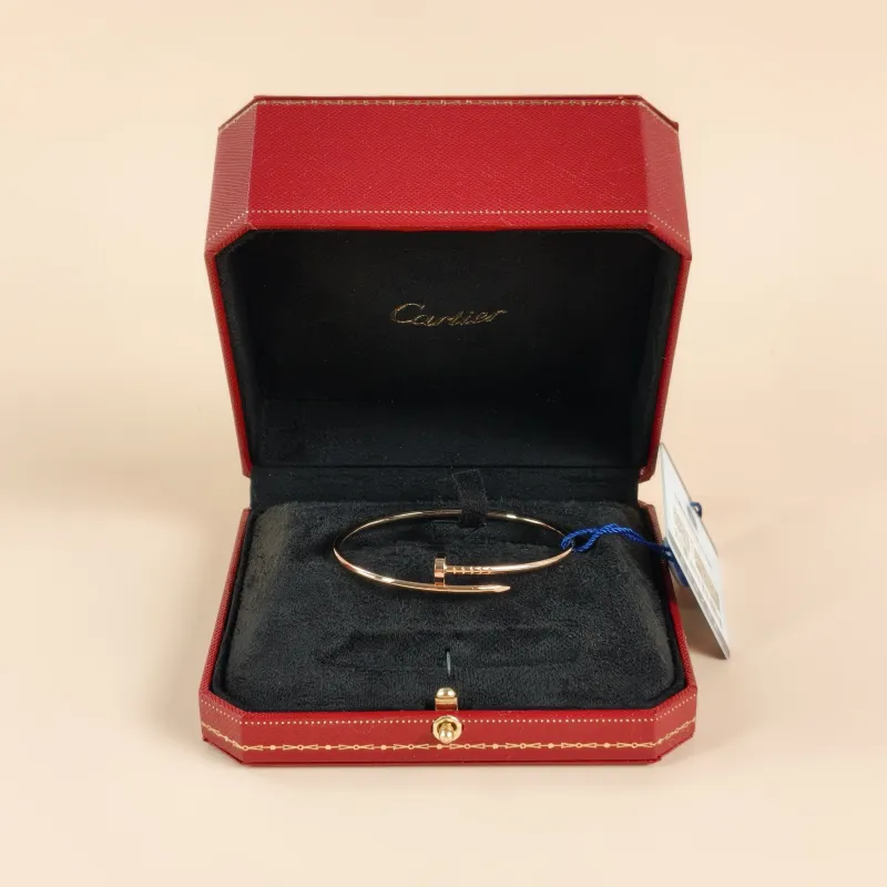 CARTIER Bangle Juste un Clou Bangle 18KR ose Gold Rose Gold 18KR ose Gold Small 17 — cover view 4 of 8