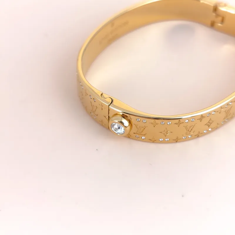 Louis Vuitton Bangle logo Bangle Gold One Size M — cover view 6 of 7