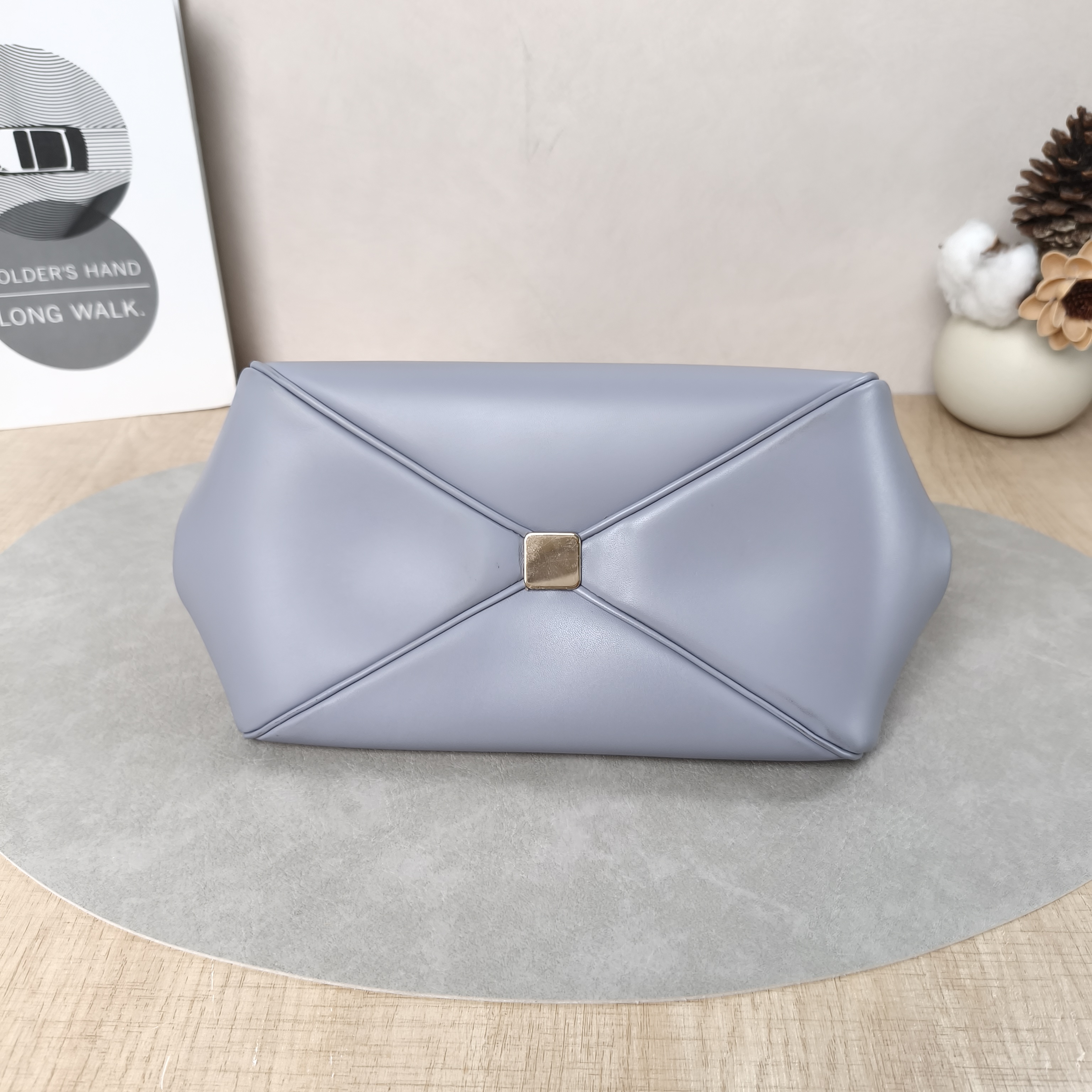 DIOR Shoulder Bag Key Shoulder Bag Blue Calfskin Small22 × 12 × 12.5 cm — cover view 5 of 5