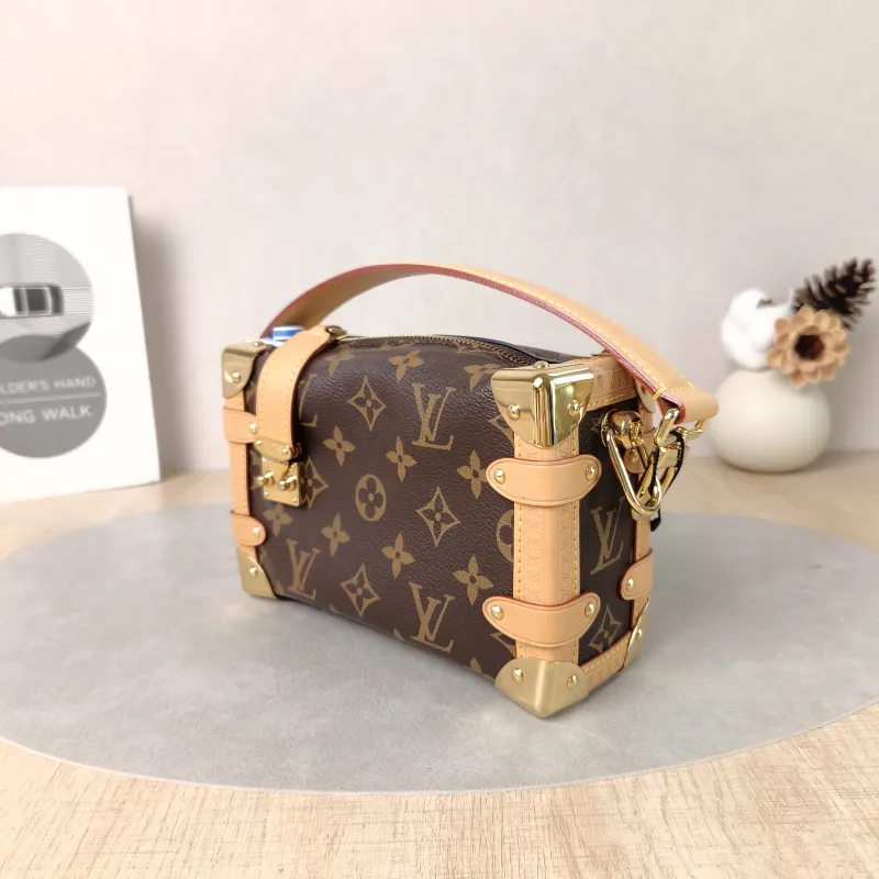 Louis Vuitton Crossbody Bag Side Trunk Box Monogram PVC Small 18 × 8 × 12.5 cm — cover view 4 of 6