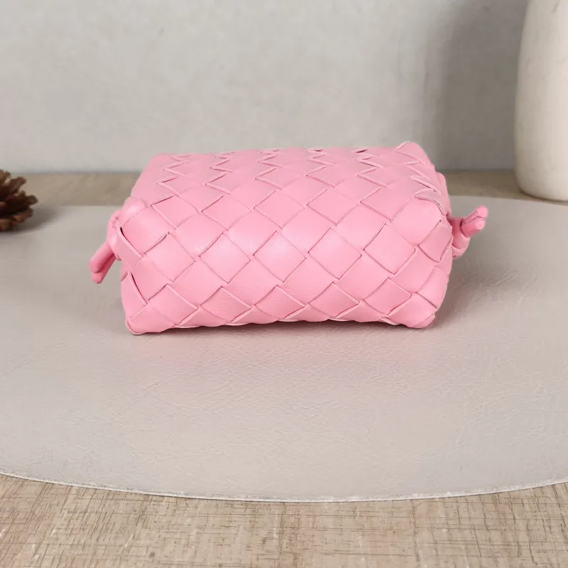 Bottega Veneta Crossbody Bag Loop Camera Bag Pink Lambskin Mini13 × 6 × 9 cm — cover view 2 of 5