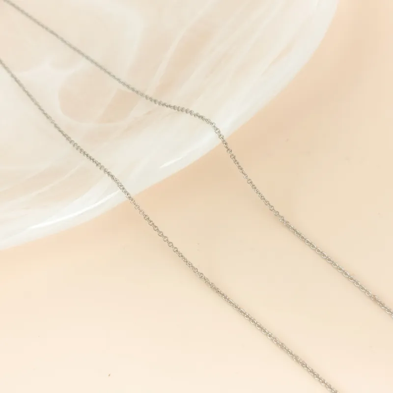 Tiffany&Co. Necklace Bow Pavé Diamond 950Diamond One Size 40cm — cover view 6 of 9