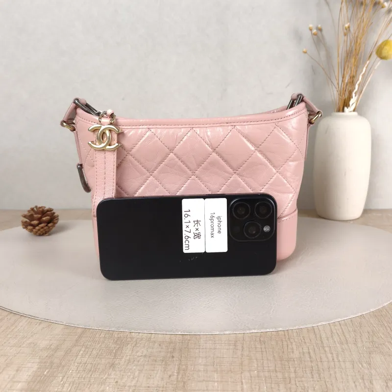 Chanel Crossbody Bag Gabrielle Gabrielle Bag Pink Calfskin Small 20 × 8 × 15 cm 27 — cover view 2 of 5