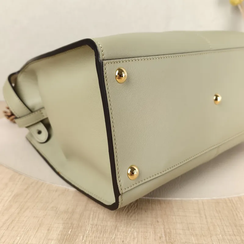 FENDI Shoulder Bag Peekaboo X-Lite Calfskin Medium 30 × 15 × 25 cm — detail view 11 of 11
