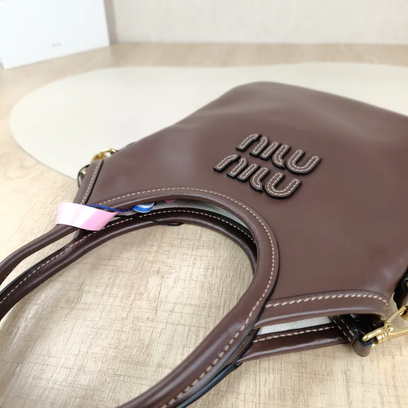 Miumiu Shoulder Bag IVY Tote Shopping Tote Calfskinmini20*24 — detail view 11 of 11