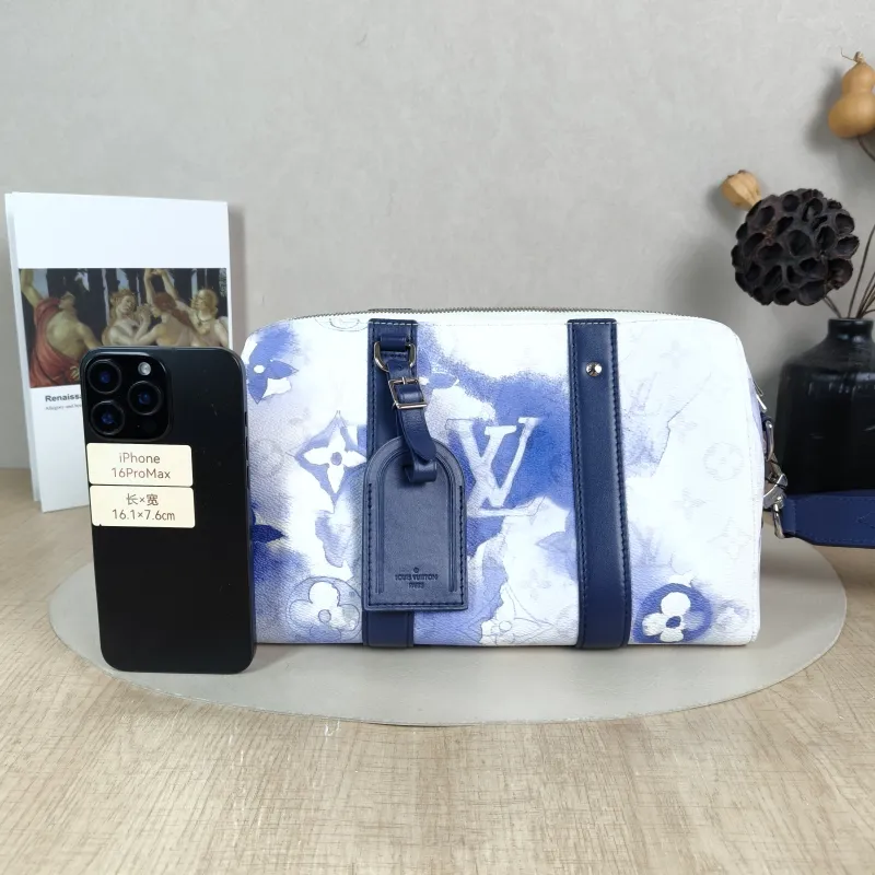 Louis Vuitton Crossbody Bag City Keepall PVC Medium 27 × 13 × 17 cm — cover view 4 of 5