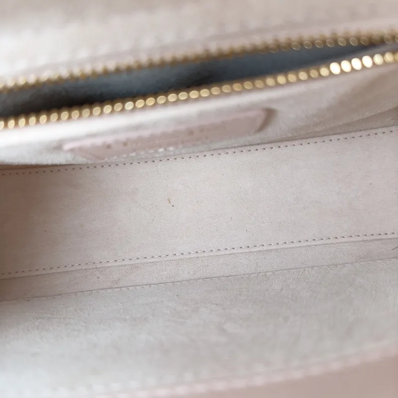DIOR Top Handle Bag Pink Lambskin Small 20 × 8 × 18 cm — detail view 9 of 12