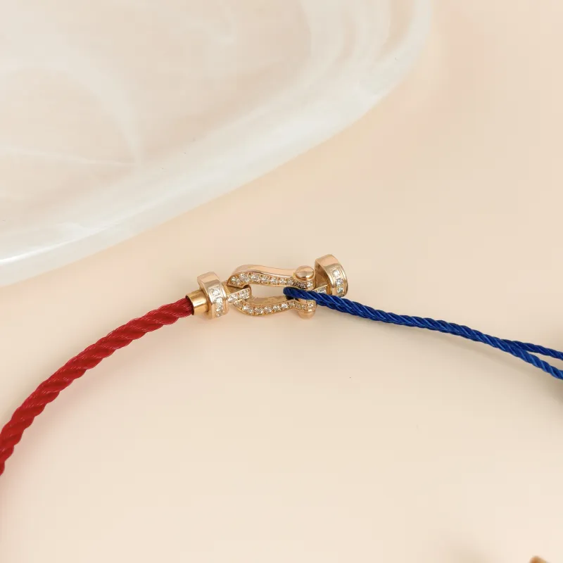 FRED Bracelet Force 10 Collection Bracelet Gold18K Diamond Medium 2cm 13.5cm 13.7cm 16.6cm — cover view 7 of 8
