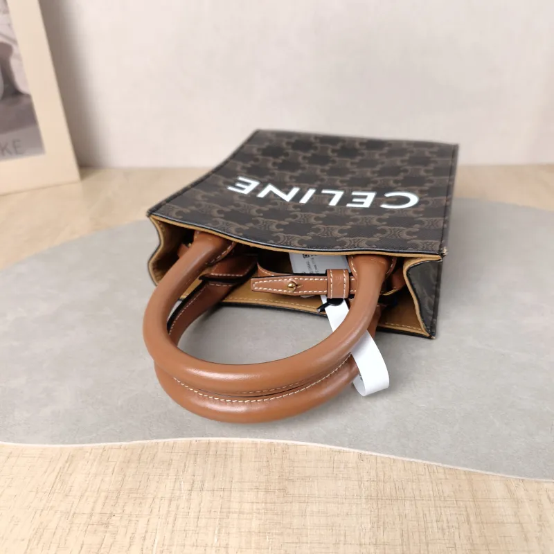 CELINE Crossbody Bag CABAS Mini Monogram PVC Mini 17 × 4 × 20.5 cm — detail view 1 of 12