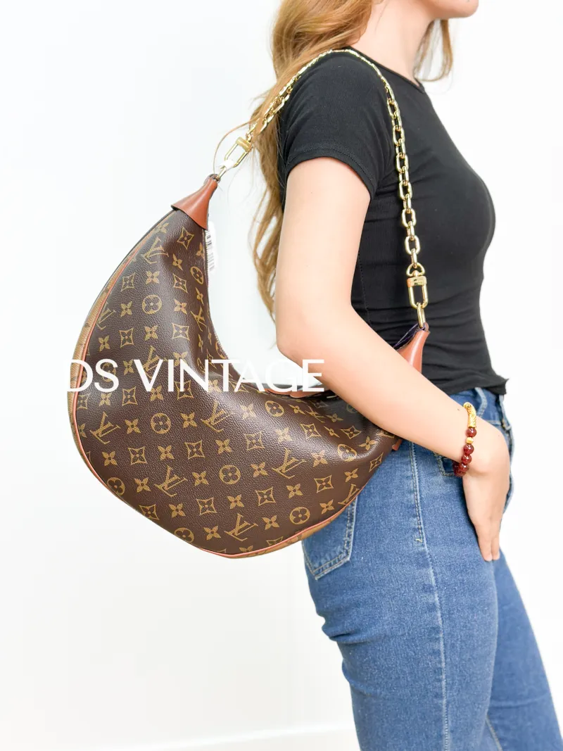 Louis Vuitton Crossbody Bag Loop Hobo Monogram PVC One Size38 × 10 × 26 cm — on-model view 2 of 3