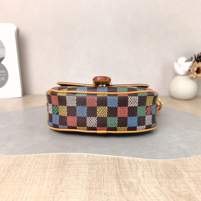 Louis Vuitton Crossbody Bag MONTSOURIS Messenger Bag Brown PVC Small 20 × 7 × 17 cm — cover view 3 of 6