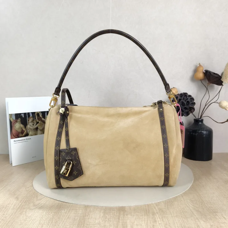 Louis Vuitton Shoulder Bag EXPRESS Shoulder Bag Suede Medium 36 × 18.5 × 24 cm