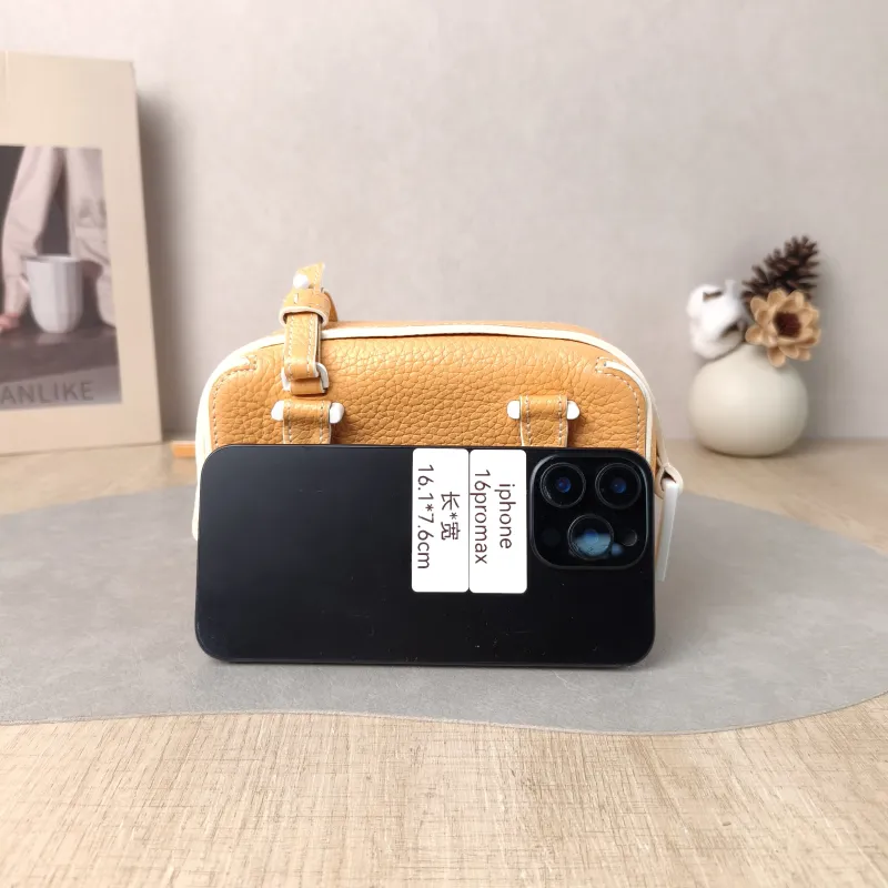 DELVAUX Top Handle Bag Cool Box Box Shoulder Bag Calfskin nano 16.5 × 7.5 × 10.5 cm — cover view 5 of 5