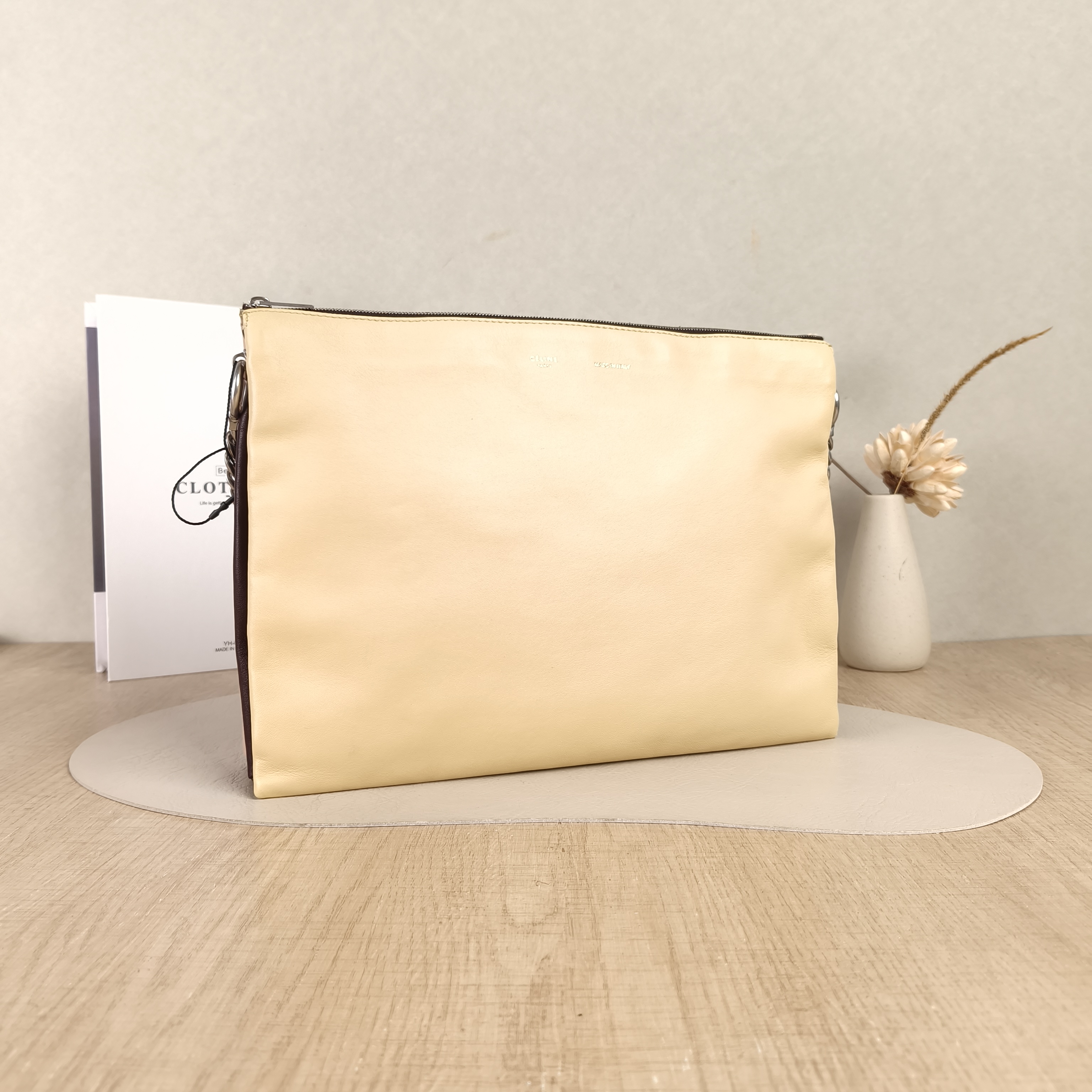 CELINE Shoulder Bag Colorblock Lambskin One Size31 × 2.5 × 23 cm — cover view 3 of 5