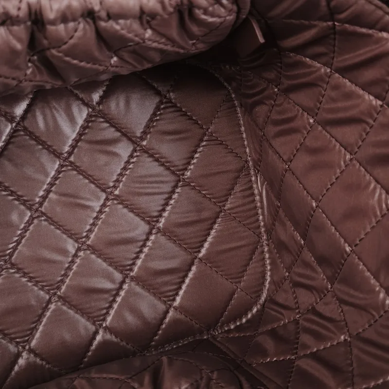 Chanel Top Handle Bag 22C Box Bag Cosmetic Bag Black Grained Calfskin 21 × 14 × 15 cm — detail view 8 of 15