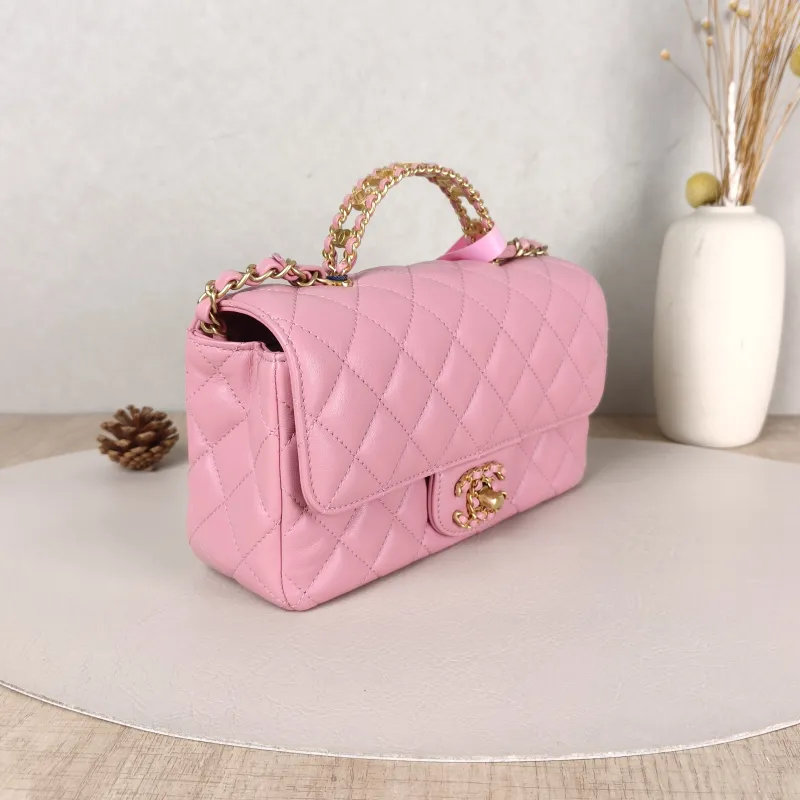 Chanel Crossbody Bag mini Lambskin mini21 × 6 × 12 cm — cover view 2 of 5